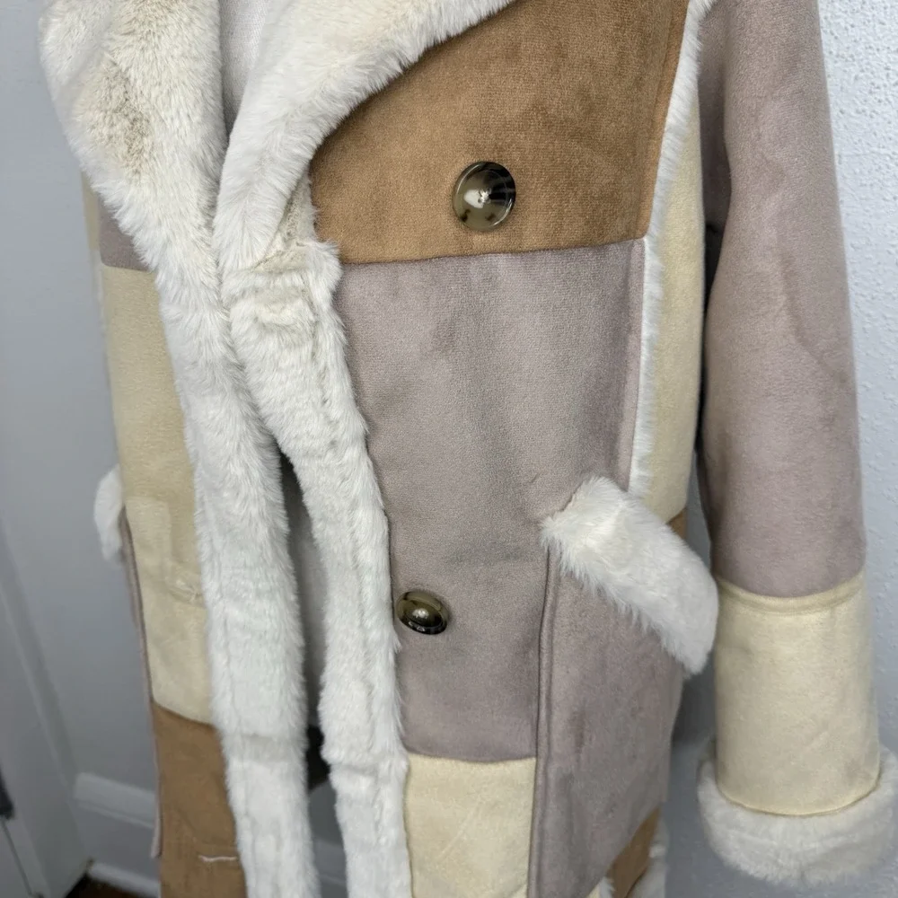 Hollister faux shearling