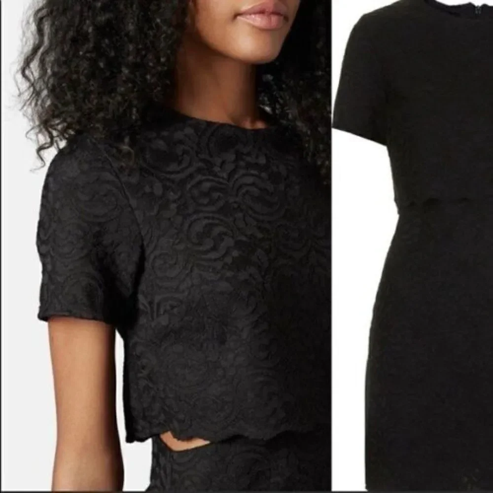Topshop black full