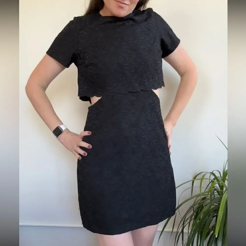 Topshop black full