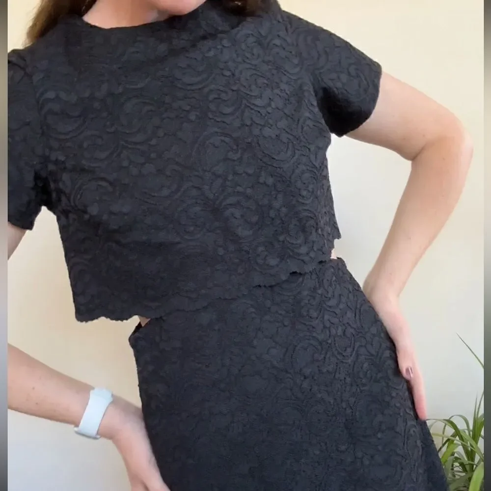 Topshop black full