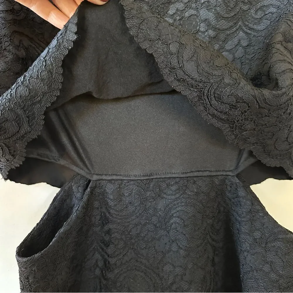Topshop black full