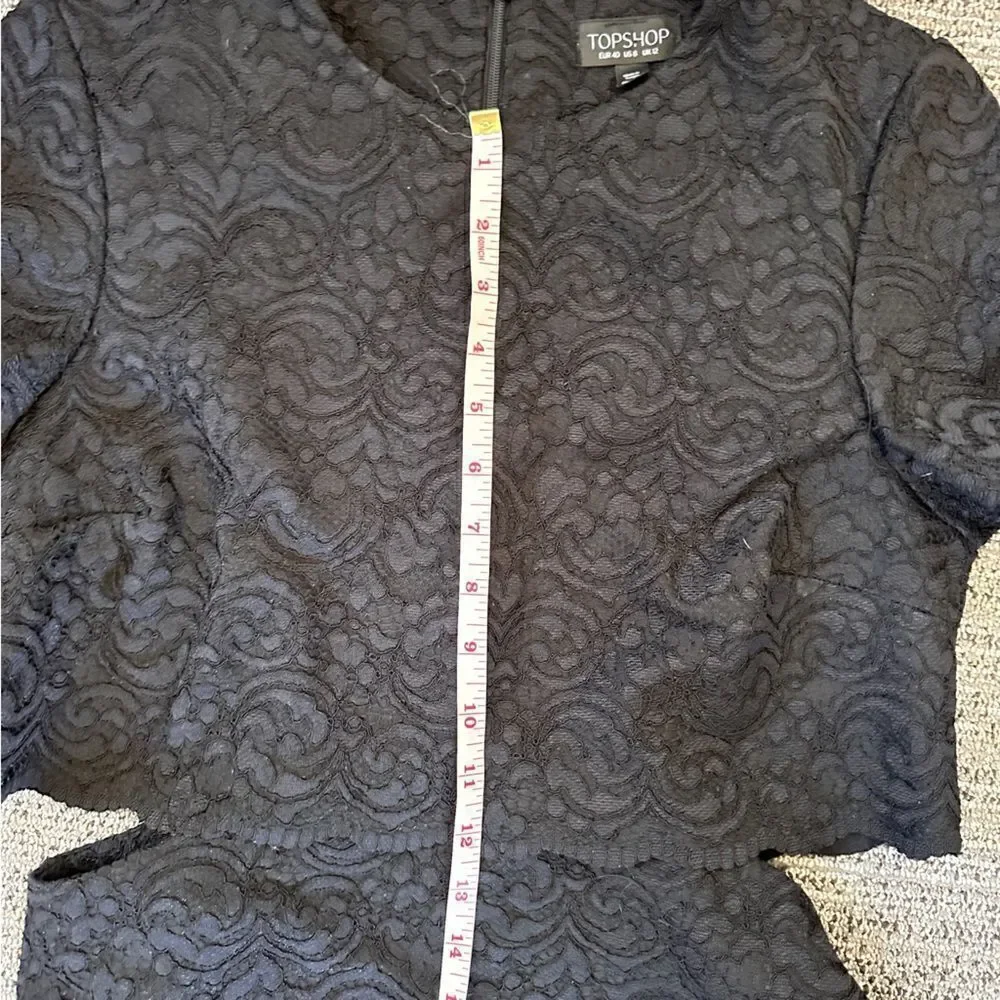 Topshop black full