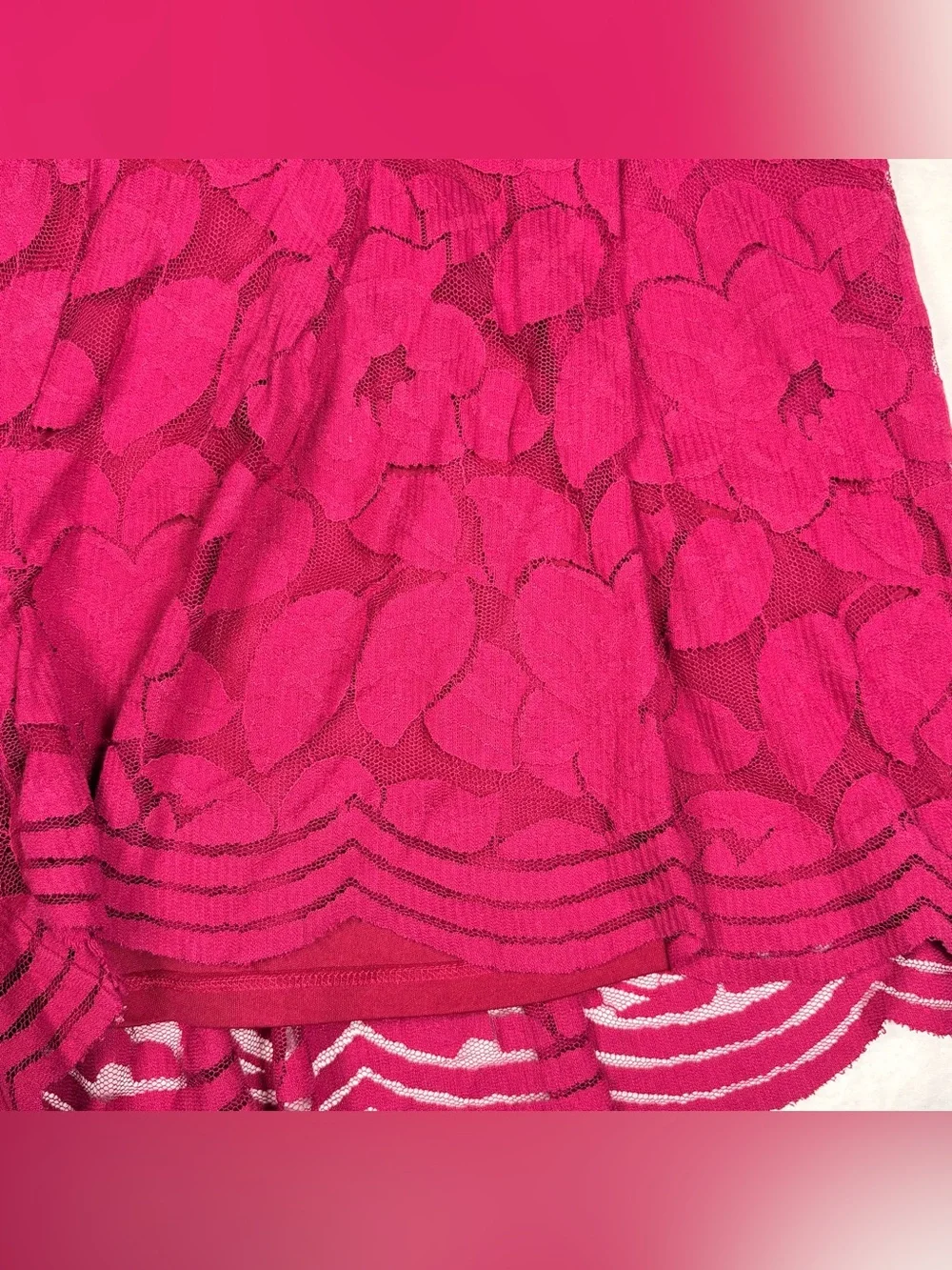 Torrid Floral Lace Shorts
