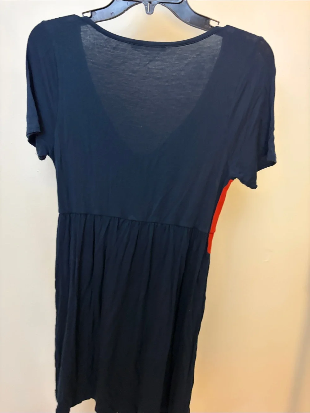 Color Me Red flattering navy