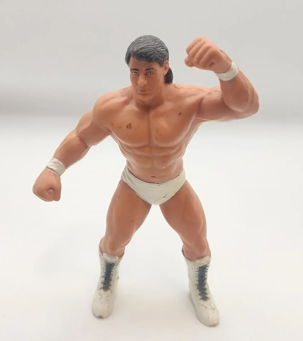 Vintage 1990 Galoob WWF WCW Tom Zenk Z-Man Action Figure 4.5