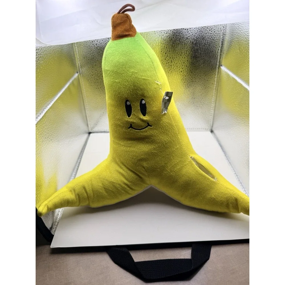 Nintendo‎ Super Mario Kart Banana Peel Plush 12