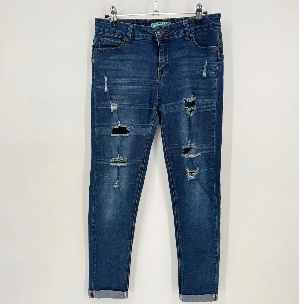 Wax Jean cotton look size