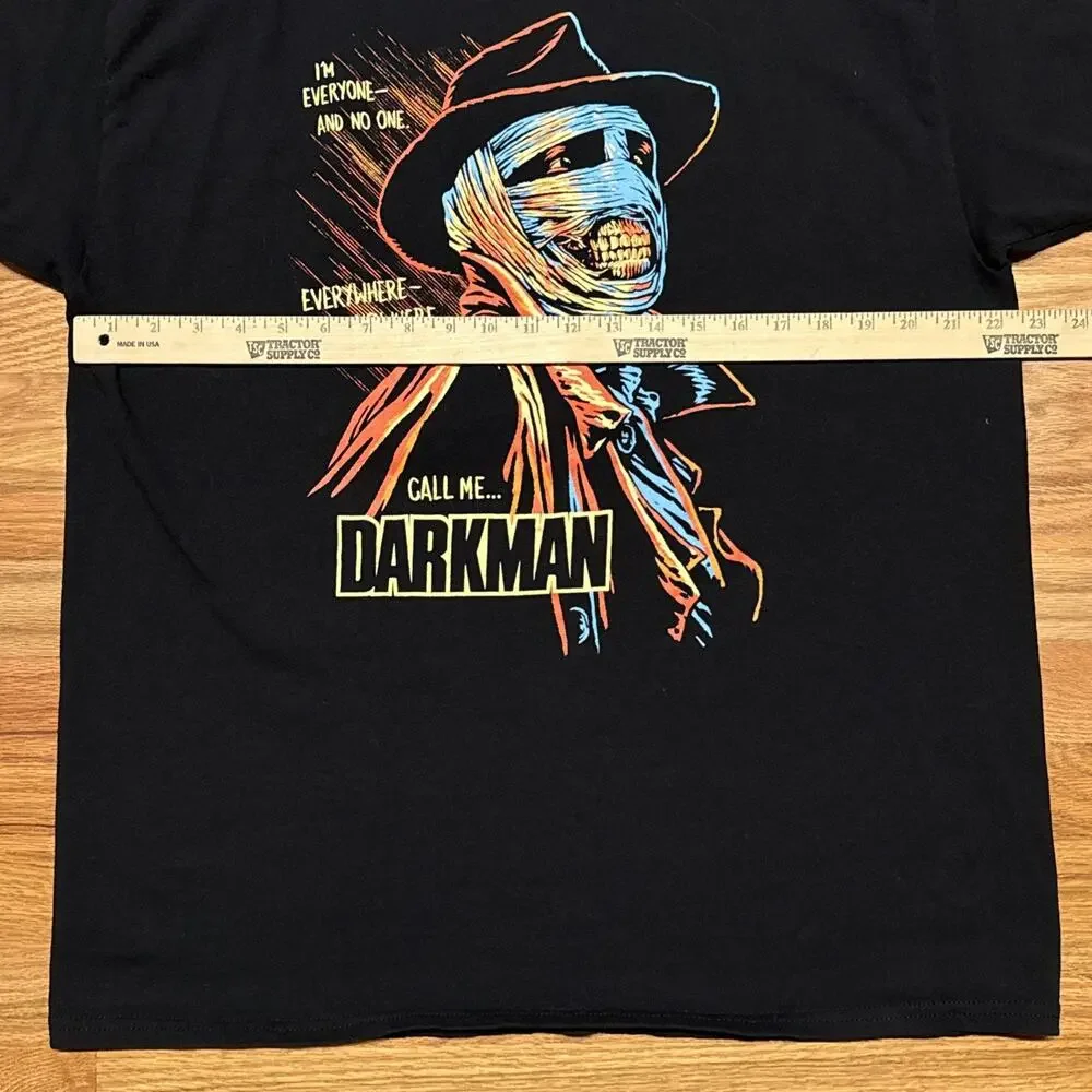 Loot Fright Lootwear Exclusive * Darkman * T-Shirt Size XL Black Halloween