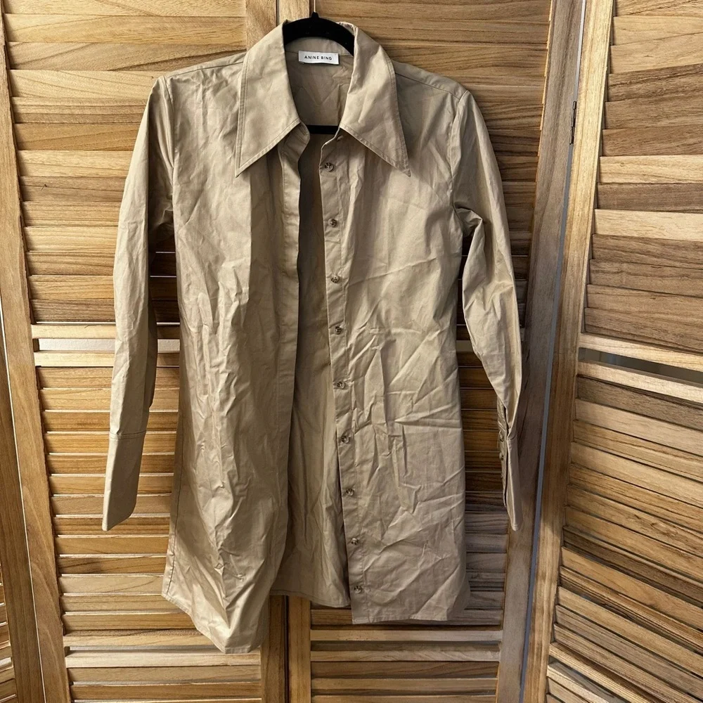 Anine Bing crafted poplin
