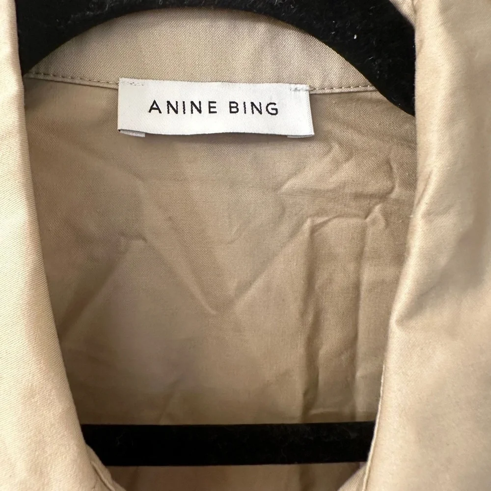 Anine Bing crafted poplin