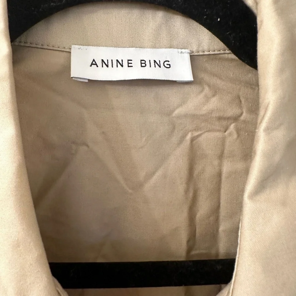 Anine Bing crafted poplin