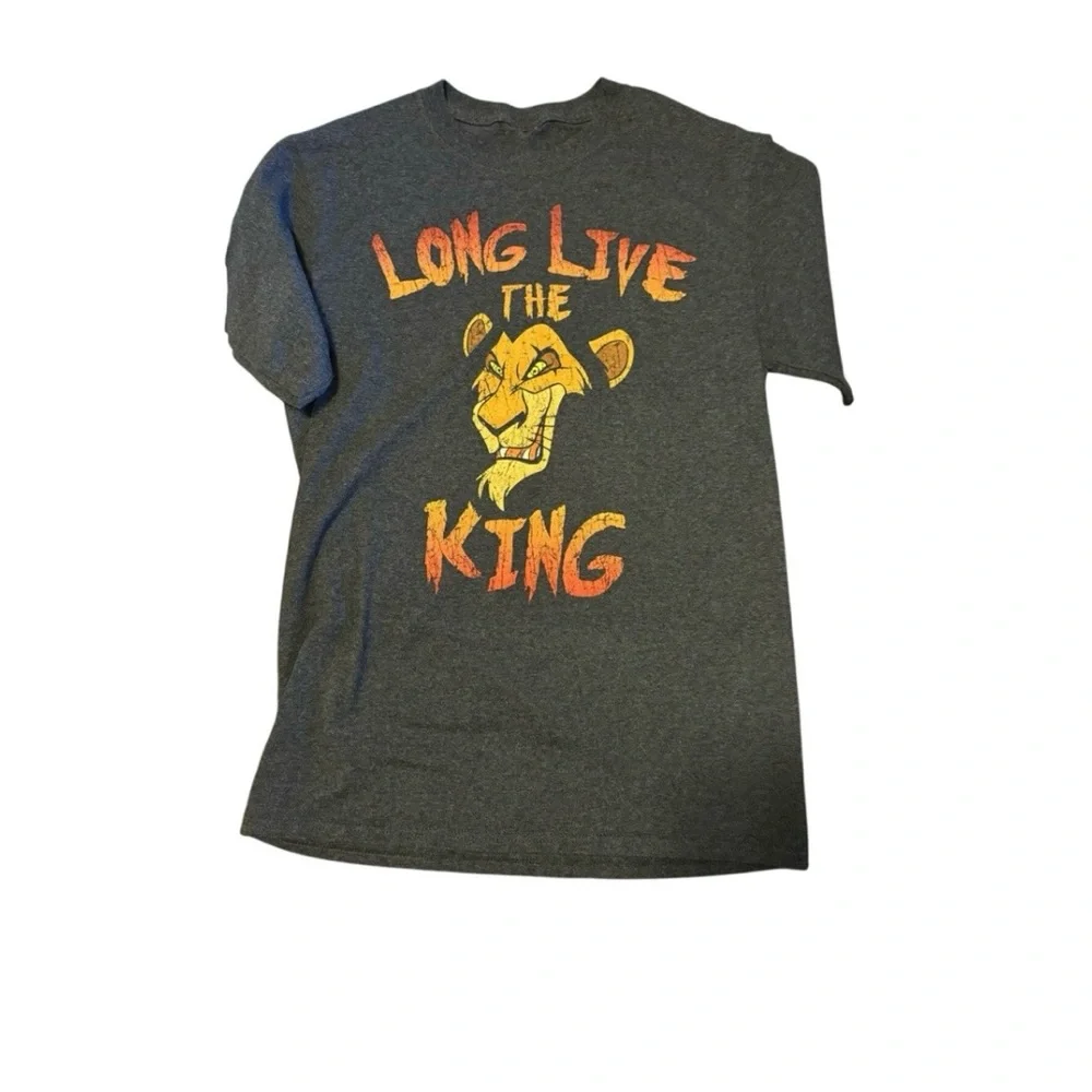 Disney Lion King “Long Live the King” Graphic Tee Men’s Small‎