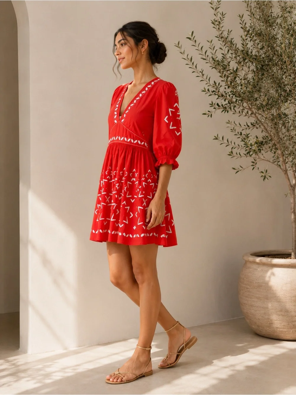 Anthropologie banjanan double