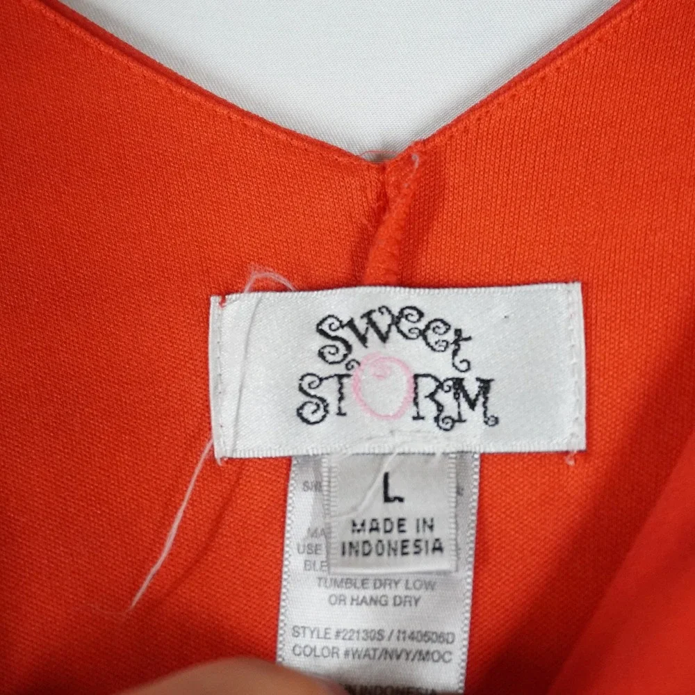 Sweet Storm vibrant orange