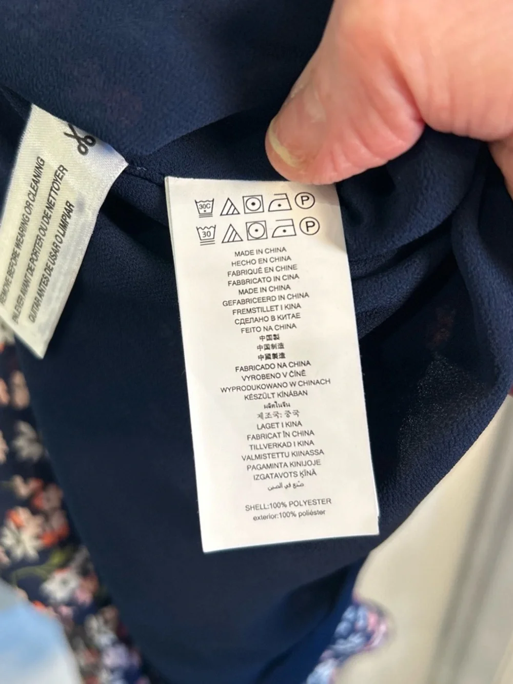 Michael Kors navy slip