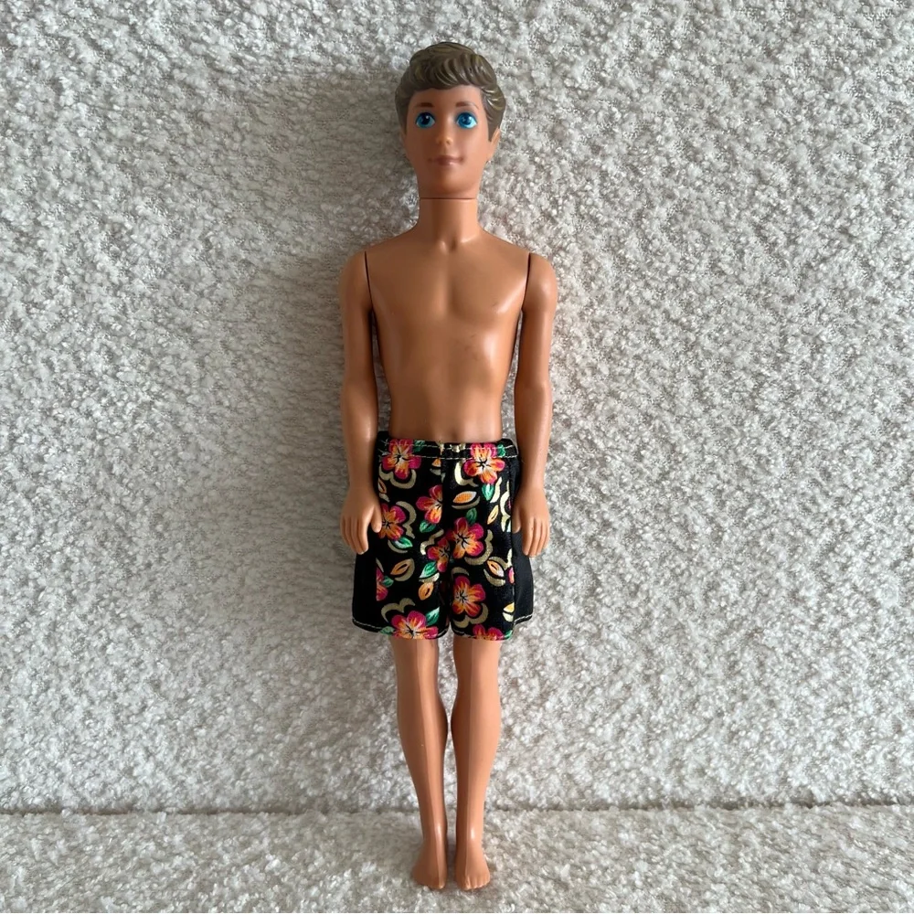 Mattel Vintage Ken 1968 Barbie Tropical‎ Shorts Doll Toy
