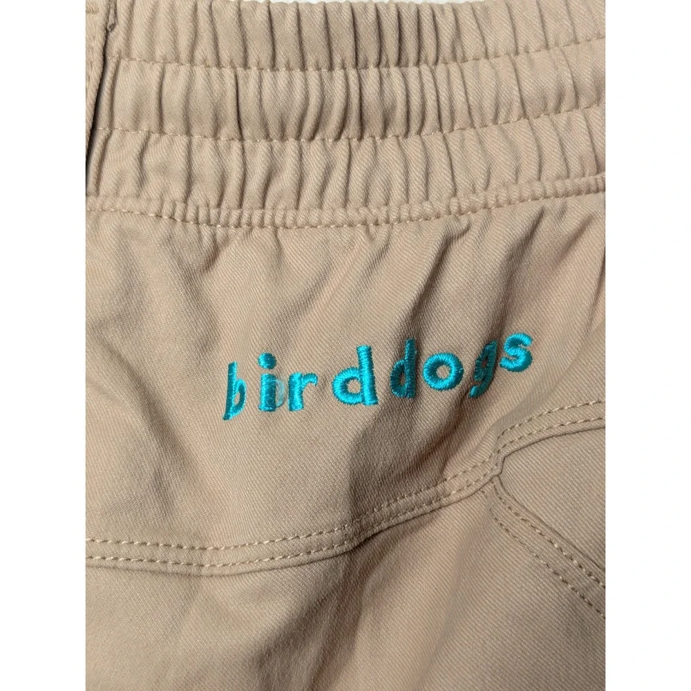 Birddogs Gym Shorts Mens L Khaki Activewear Lined Pocket Stretch 7in Inseam