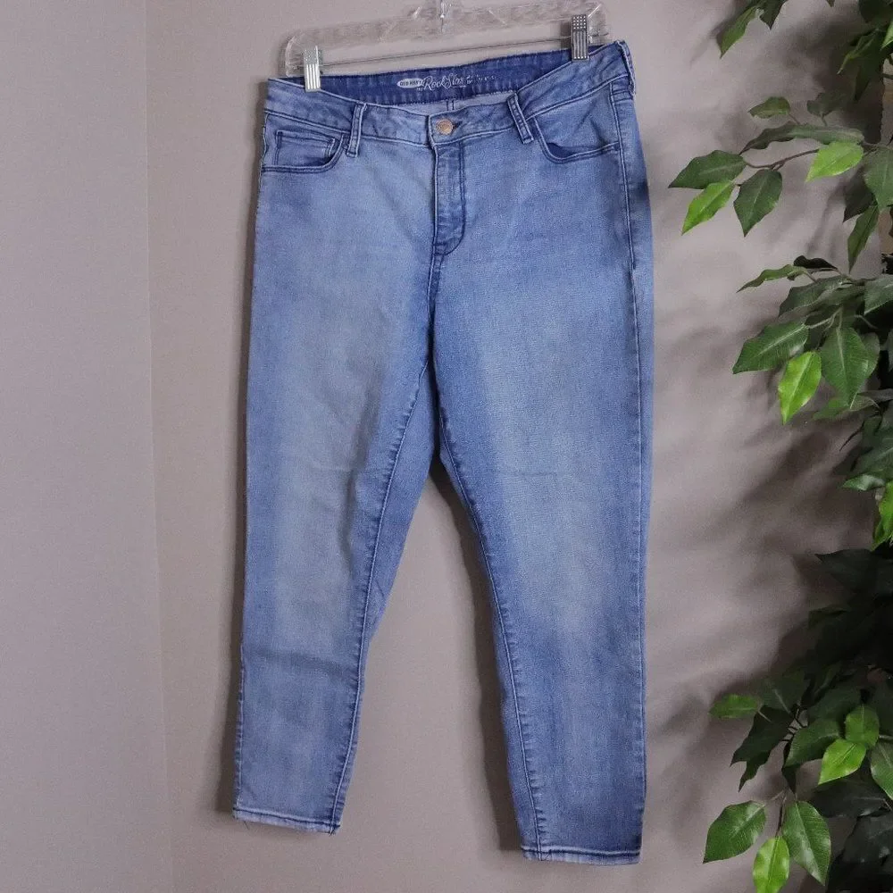 ‎Old Navy | Rockstar Jeans Light wash 12
