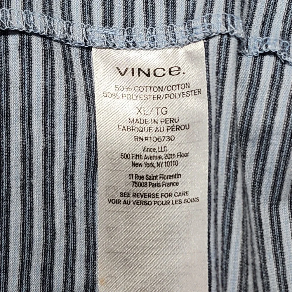 Vince striped polo