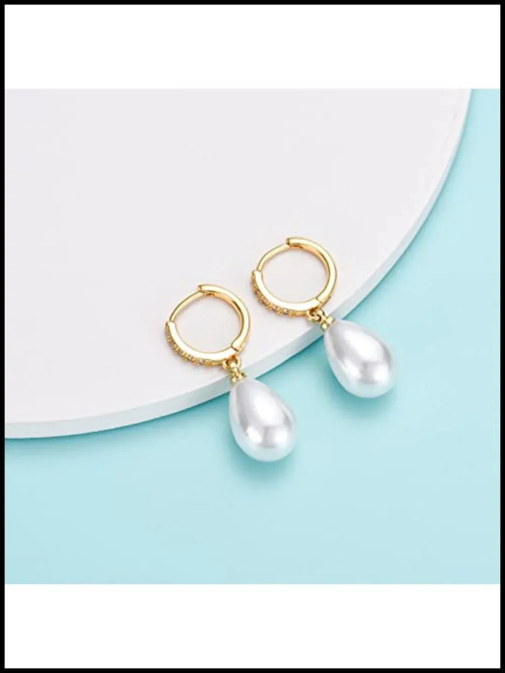 N/A faux teardrop