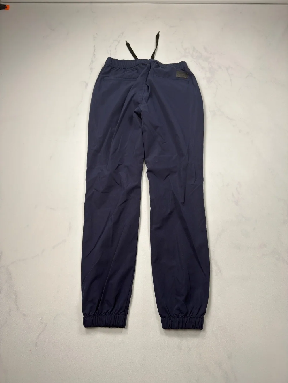 Talymorn Jogger Pants Navy Casual Elastic Waist - Mens S