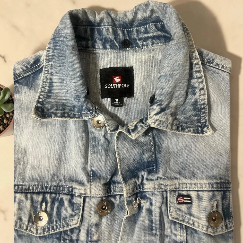 Southpole denim vest