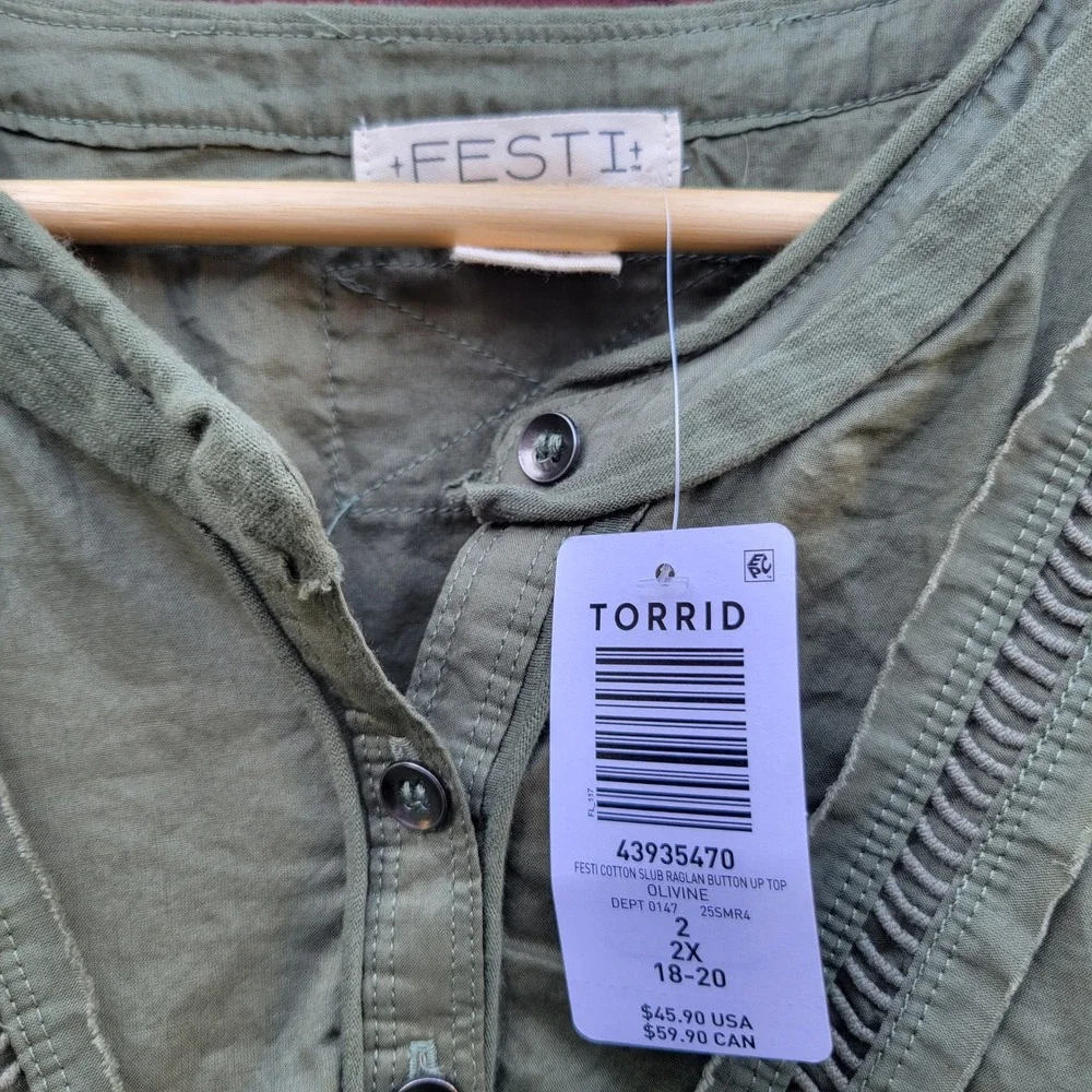 torrid collar raw