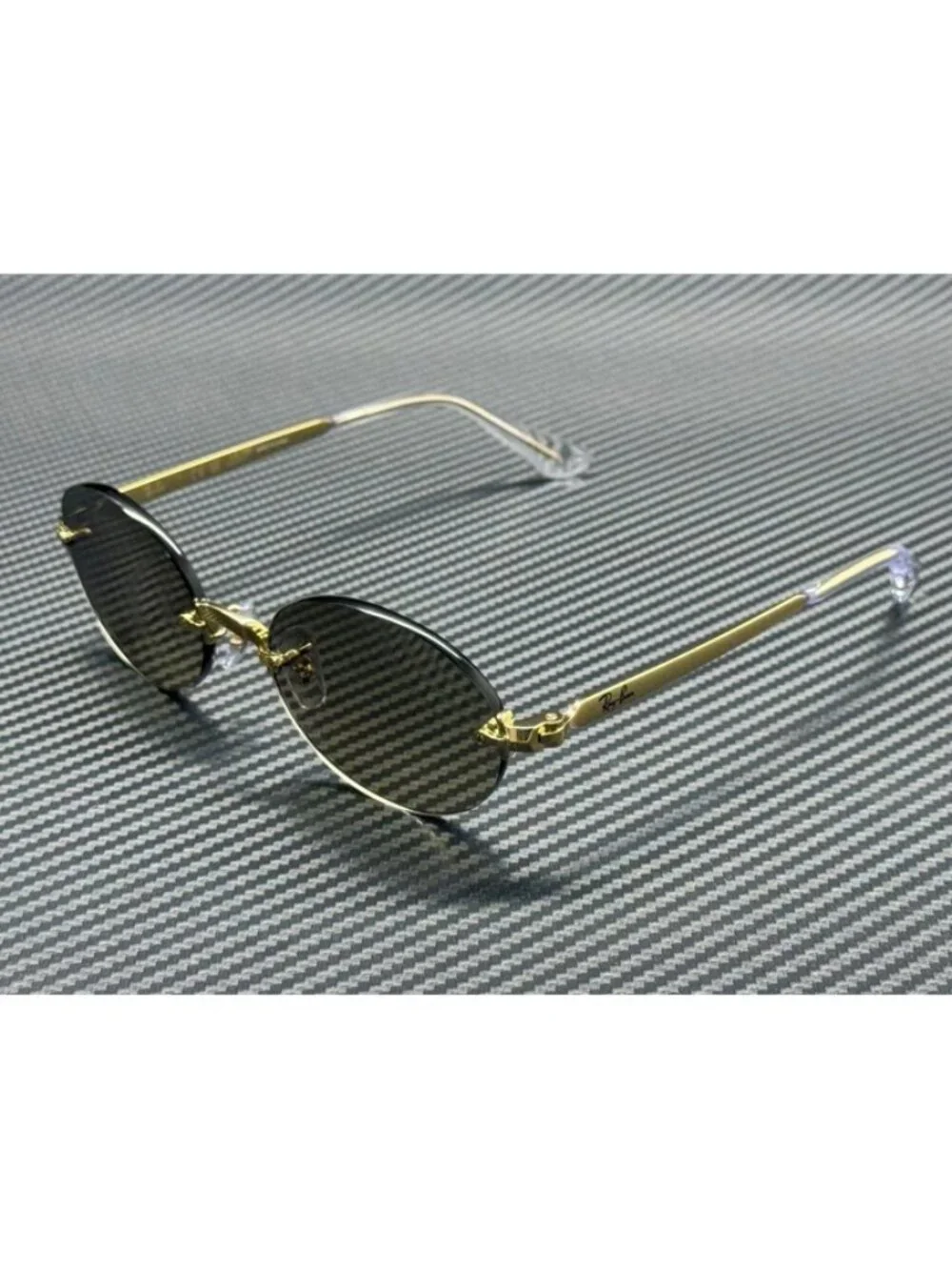 New Ray-Ban Men Arista Gold Sunglasses 54-20-145