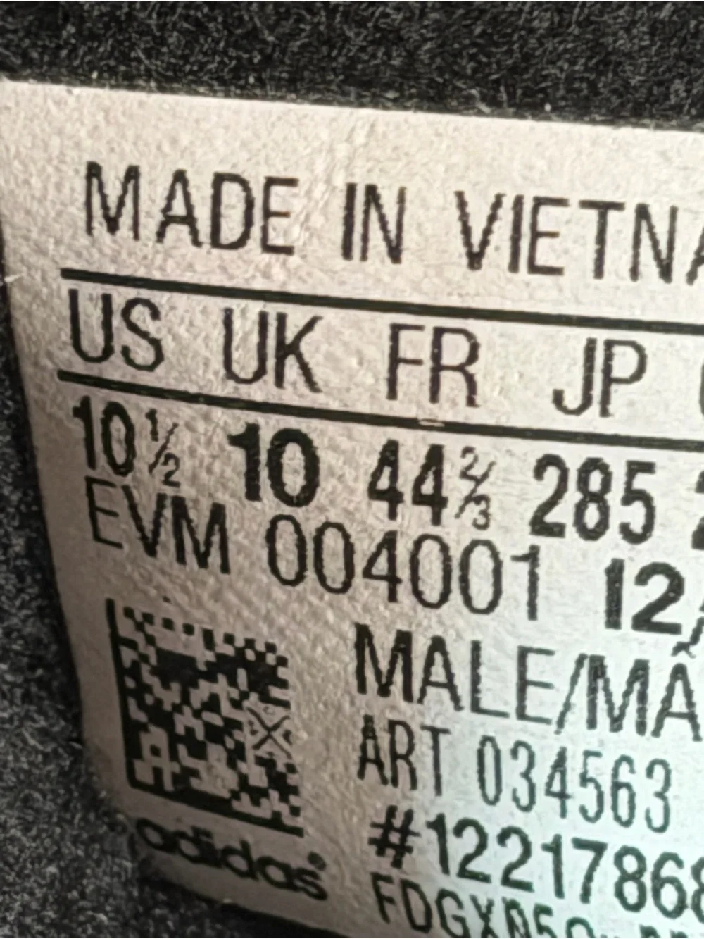 adidas ships within