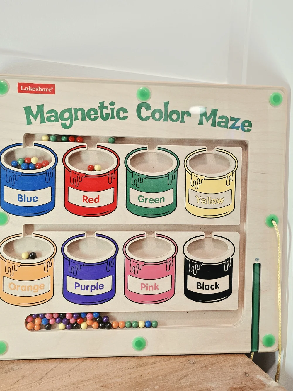 Lakeshore Magnetic Color Maze - Multicolor Paint Can Sorting  Learning Toy