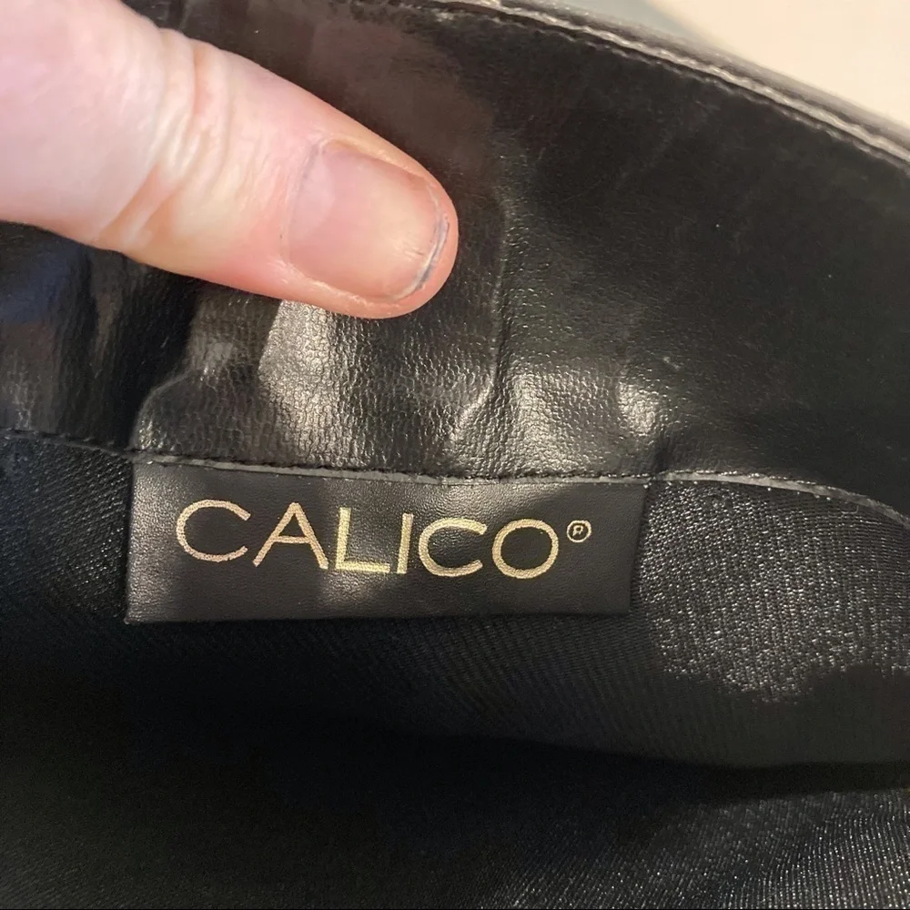 Vintage calico blue