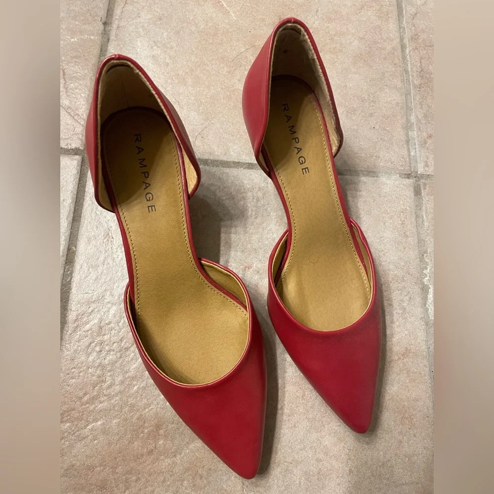 Rampage red leather