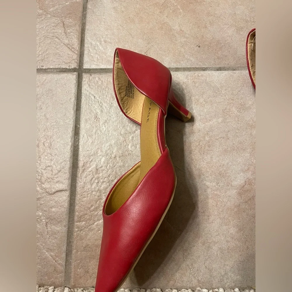 Rampage red leather