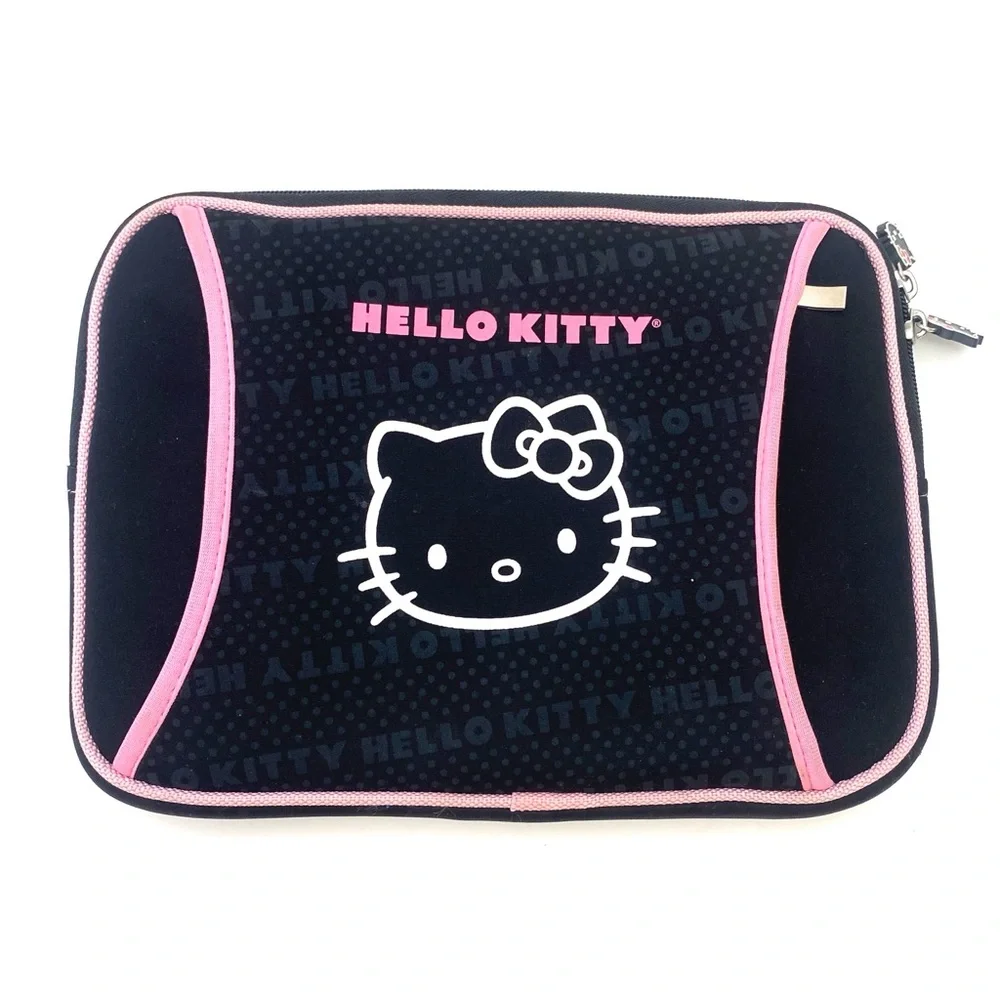 Hello Kitty Black/Pink Neoprene Tablet Carrier