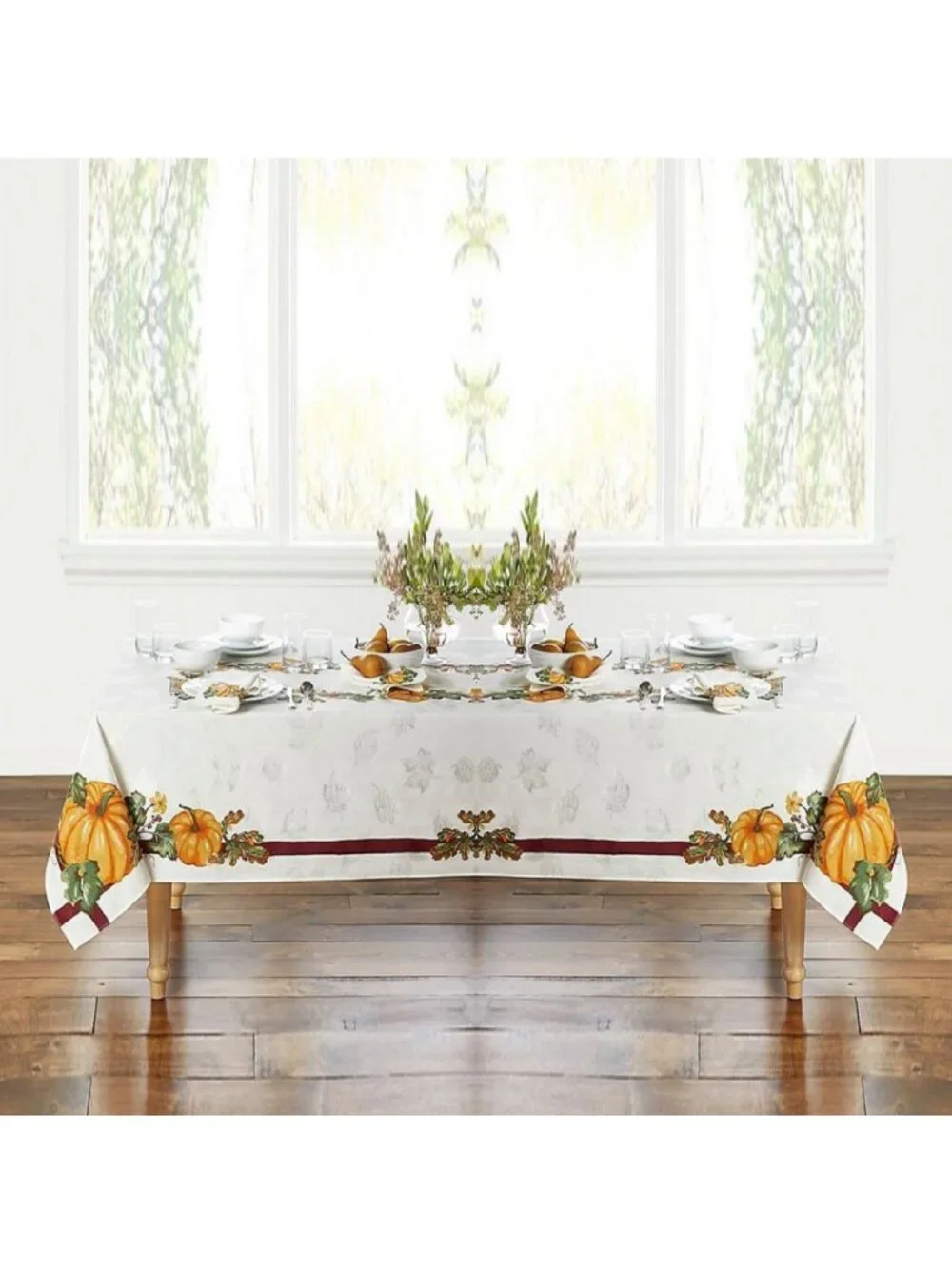 new Autumn Medley Pumpkin Damask 60