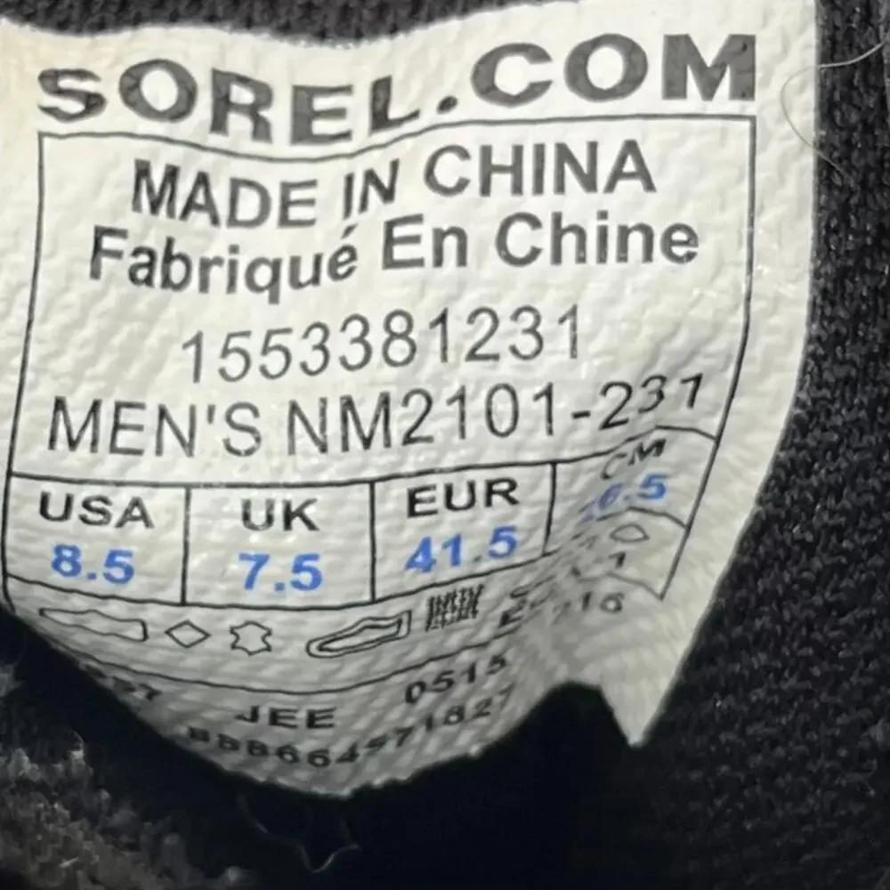 Sorel hiking duck affect