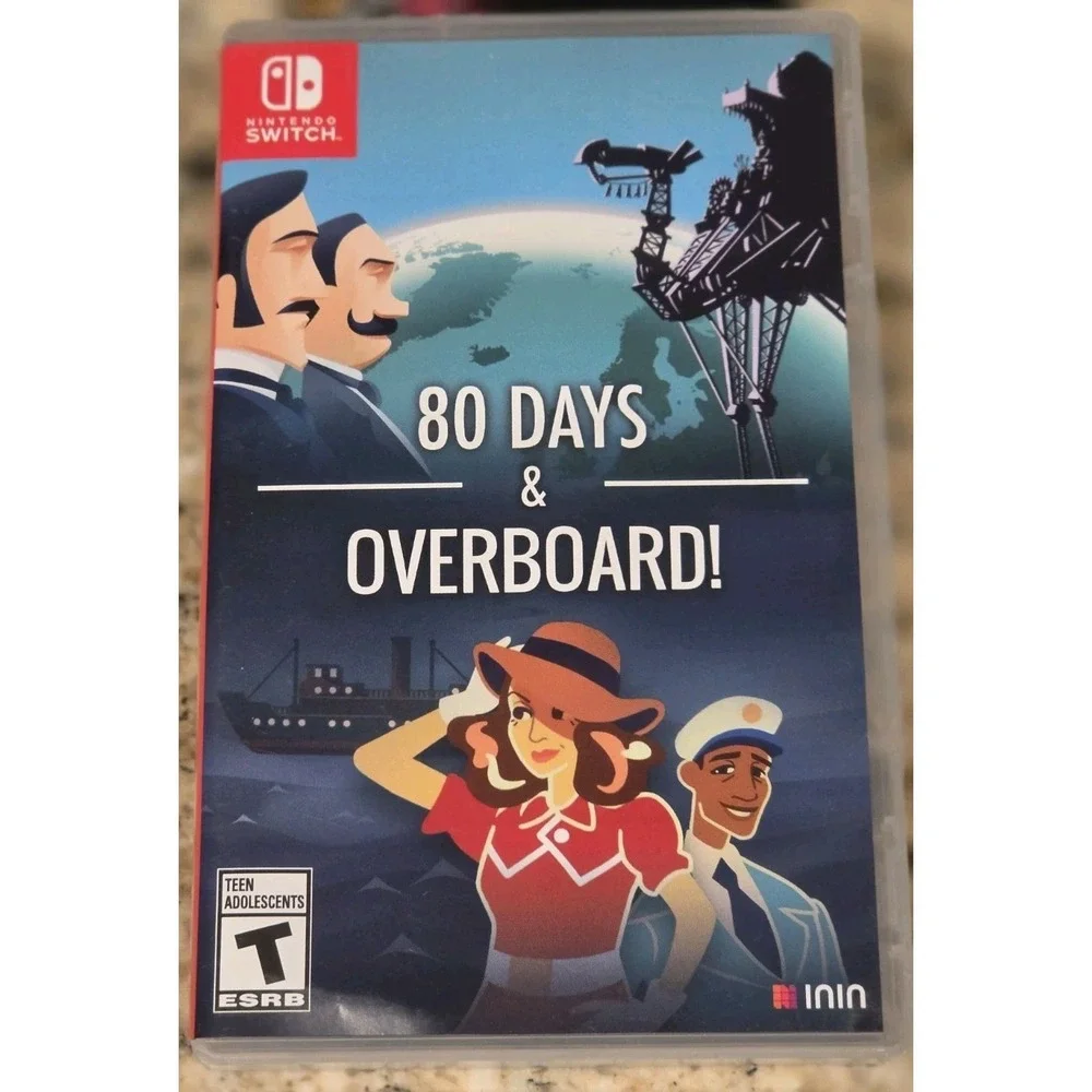 *Complete* 80 Days and Overboard Nintendo Switch‎