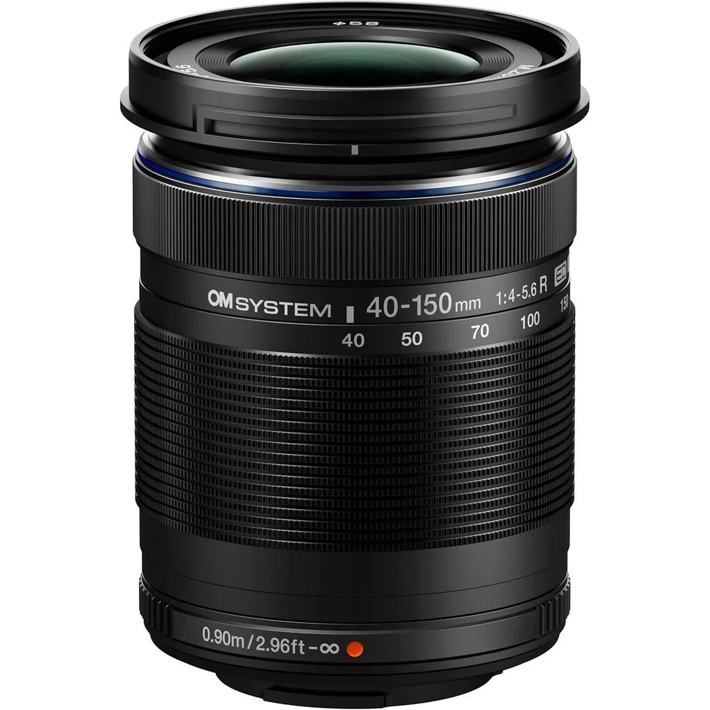 OM‎ SYSTEM M.Zuiko Digital ED 40-150mm f4-5.6 R Lens Black Micro Four Thirds NEW