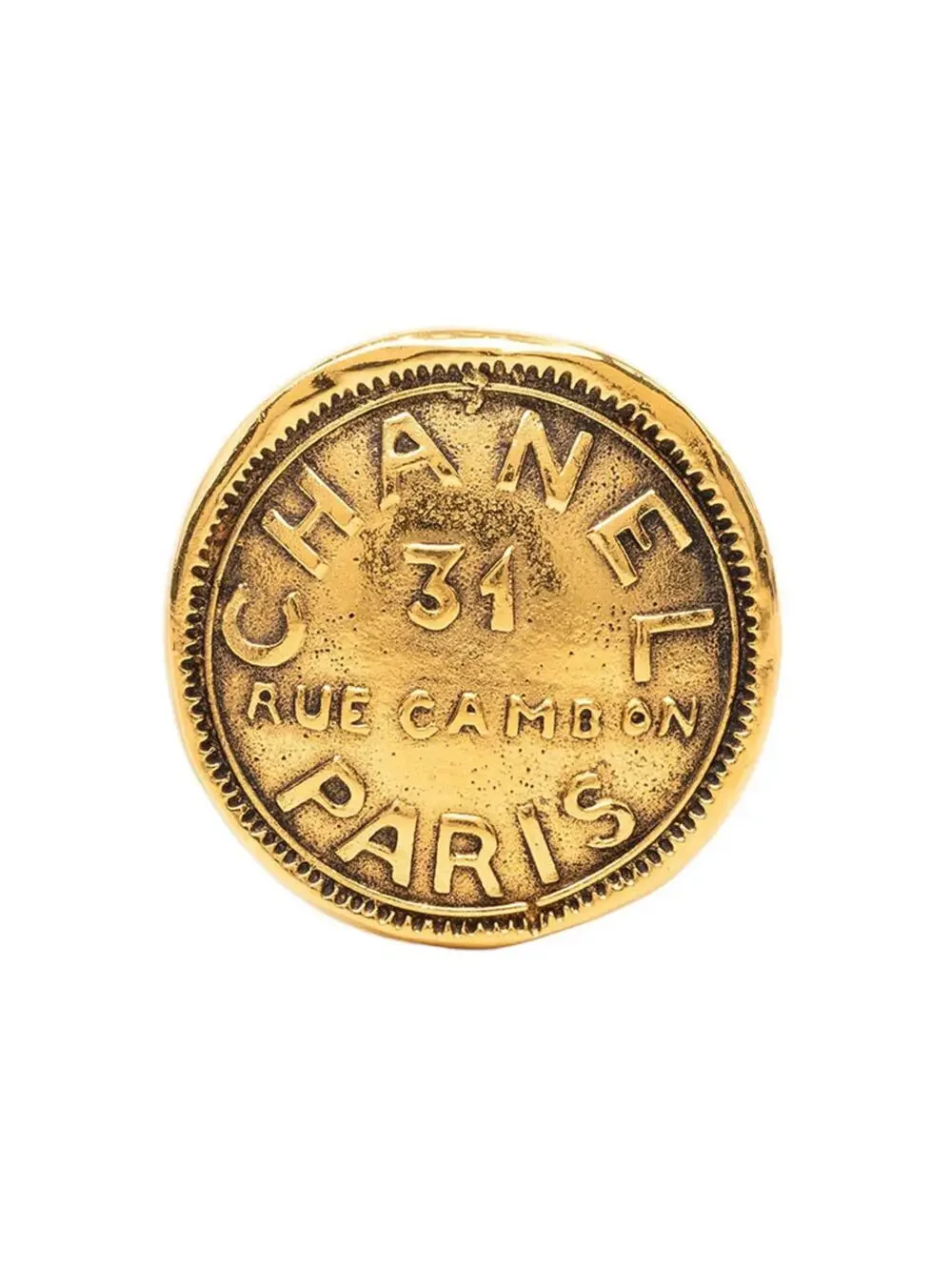 Chanel 31 Rue Cambon Brooch Metal #327546C50B