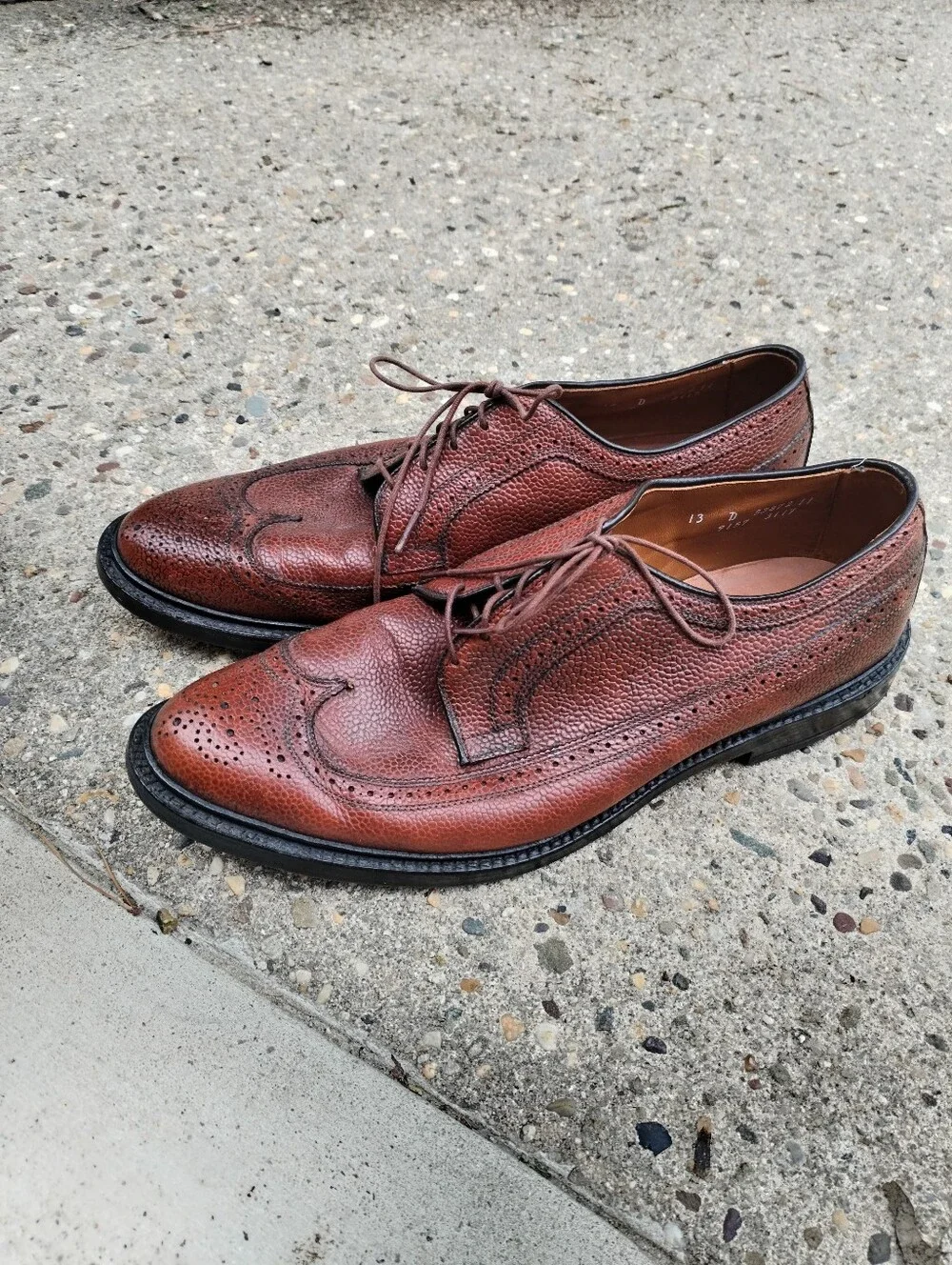 Allen Edmonds exact pebbled looks
