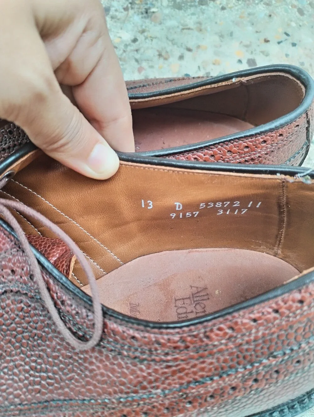 Allen Edmonds narrow looks from