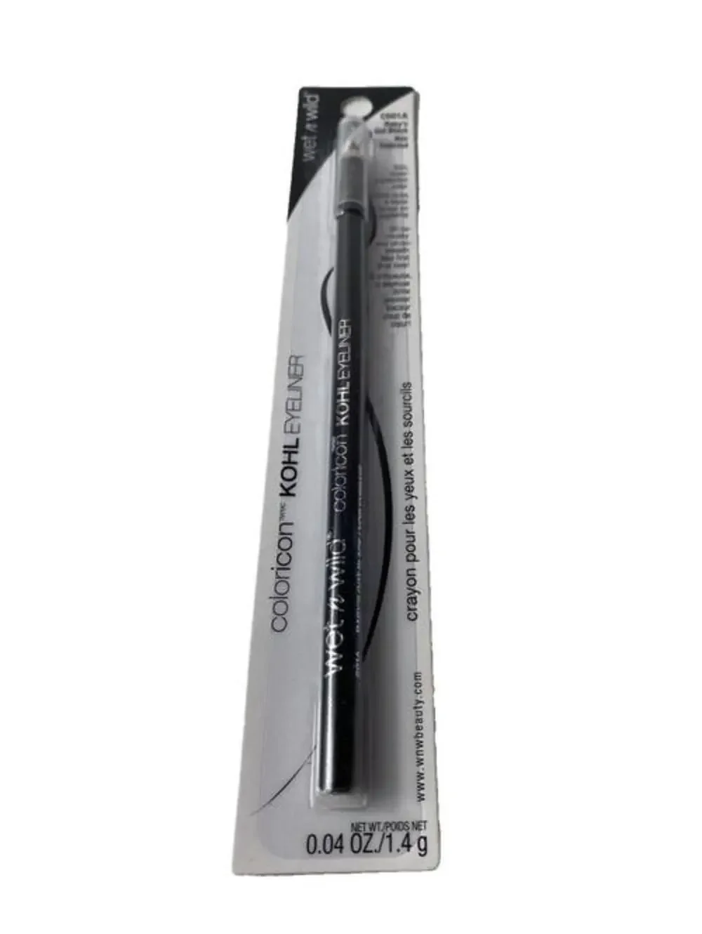 Wet n Wild Color Icon Kohl Eyeliner C601A Baby's Got Black - Long-Lasting!