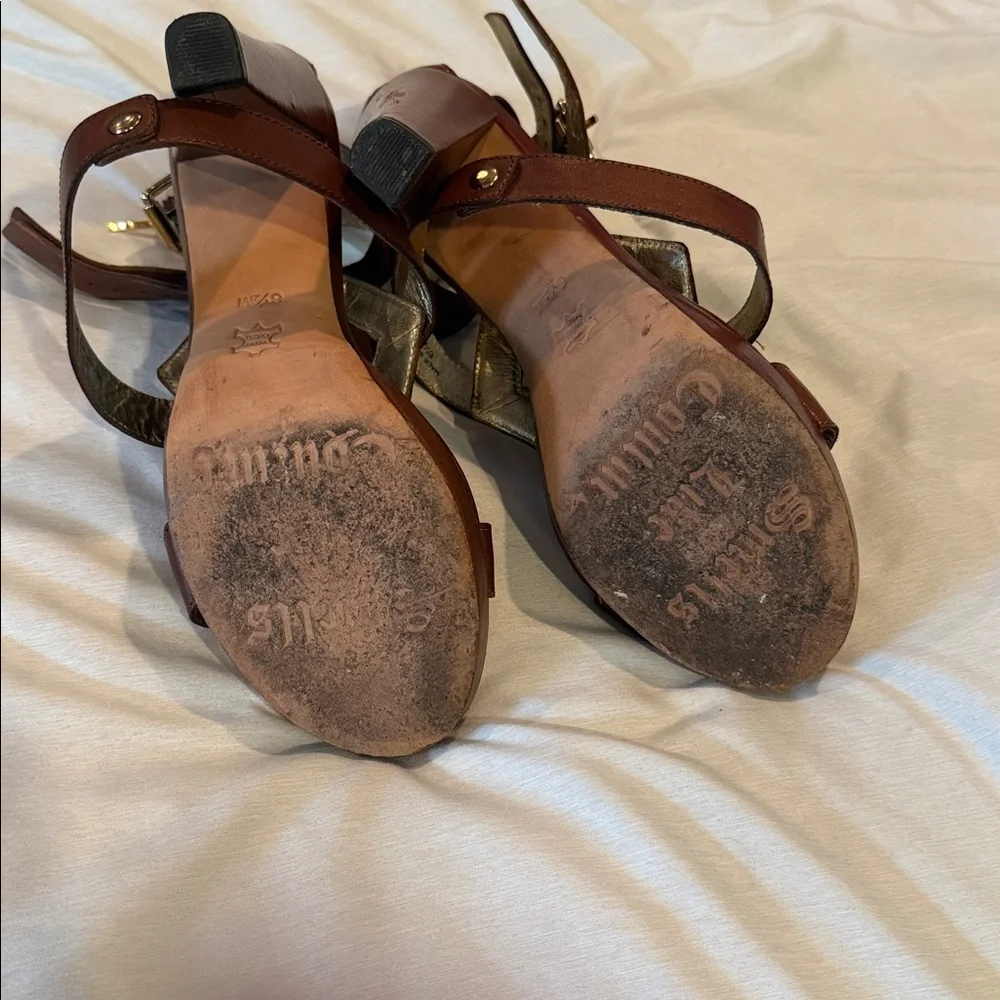 Juicy Couture strappy platform