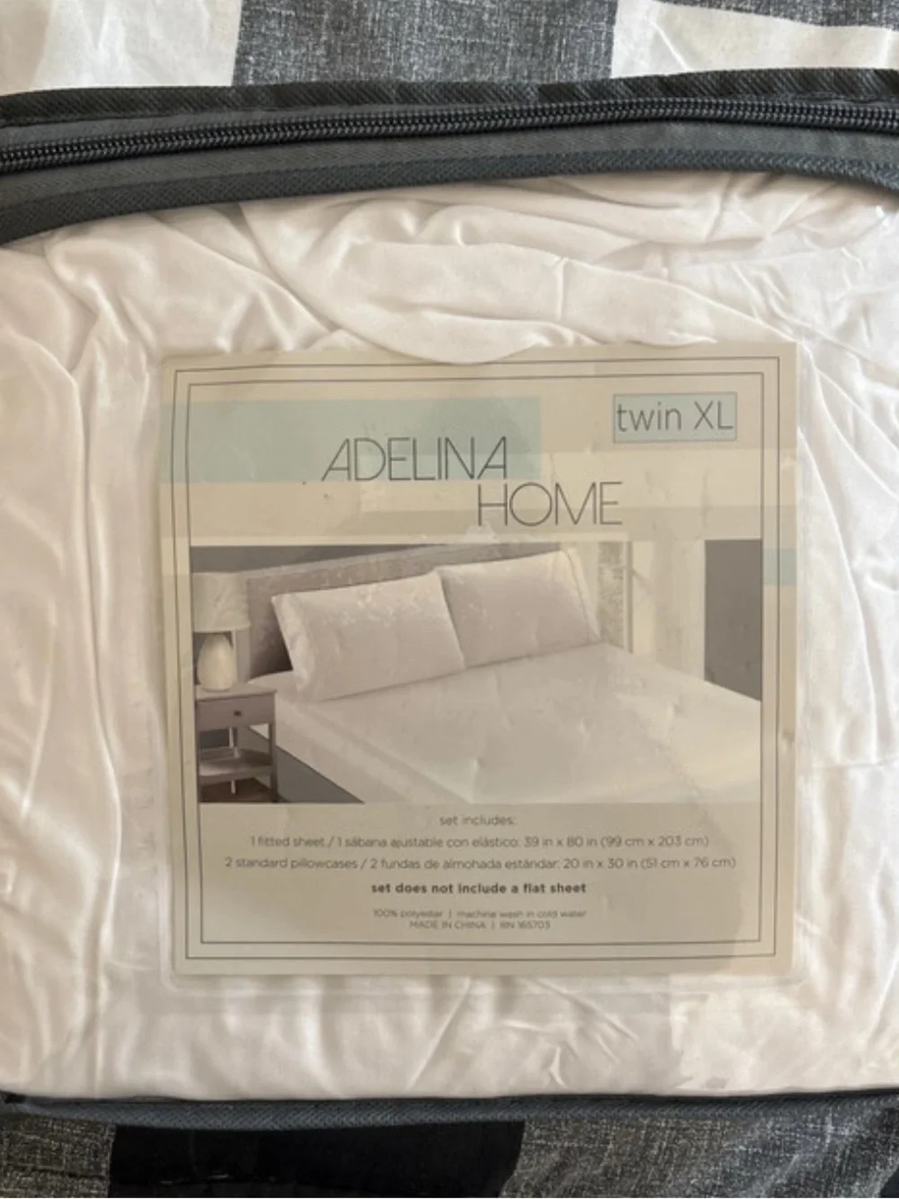 Twin XL Fitted Sheet in White