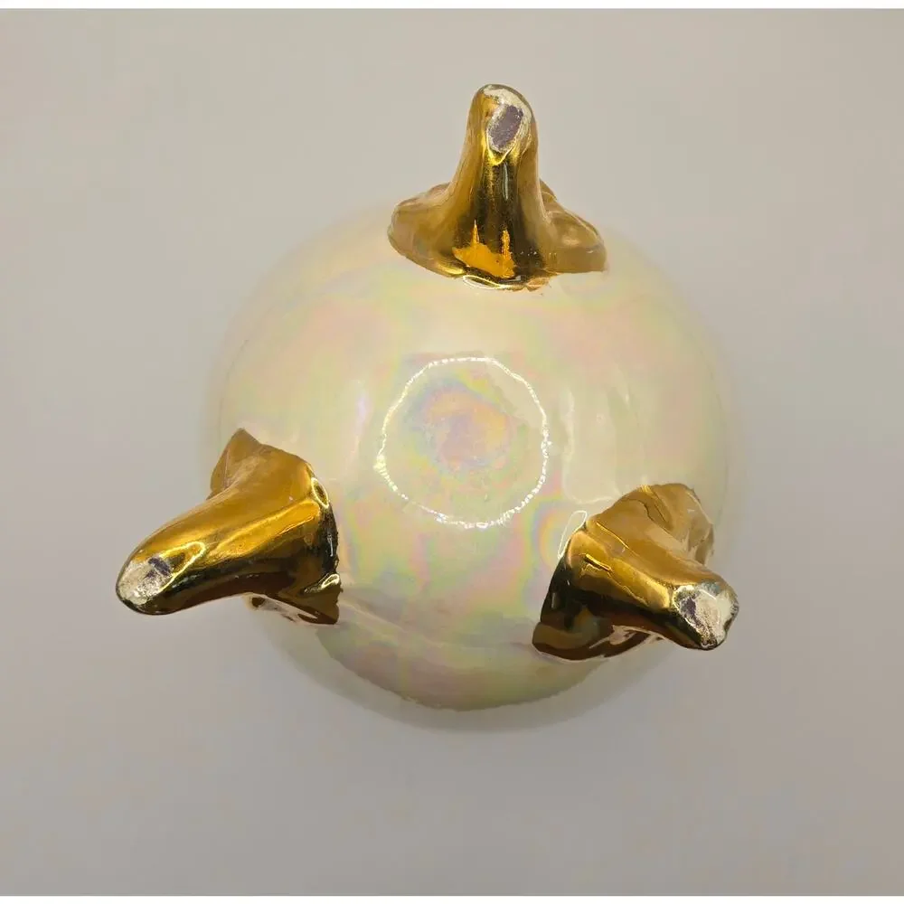 Lefton vintage iridescent