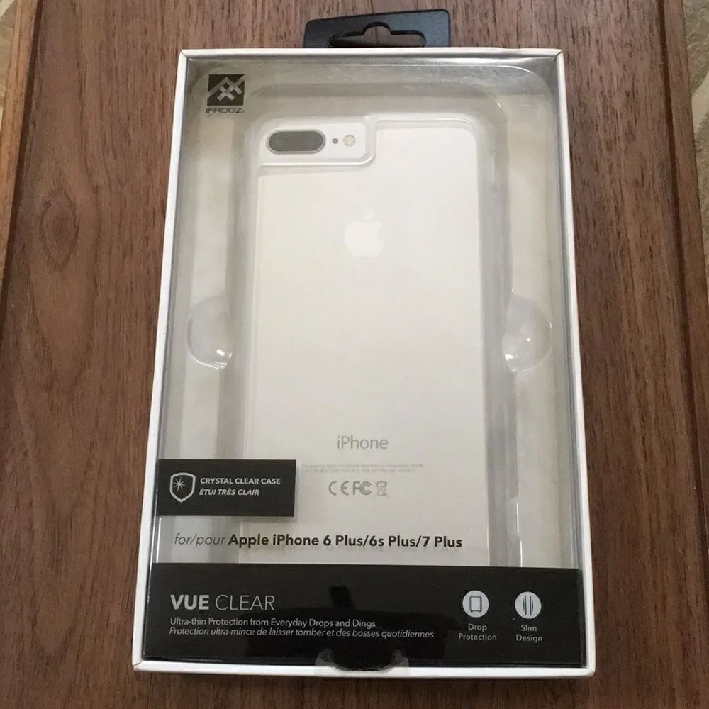 IFROGZ clear case for Apple iPhone 6+/6s+/7+
