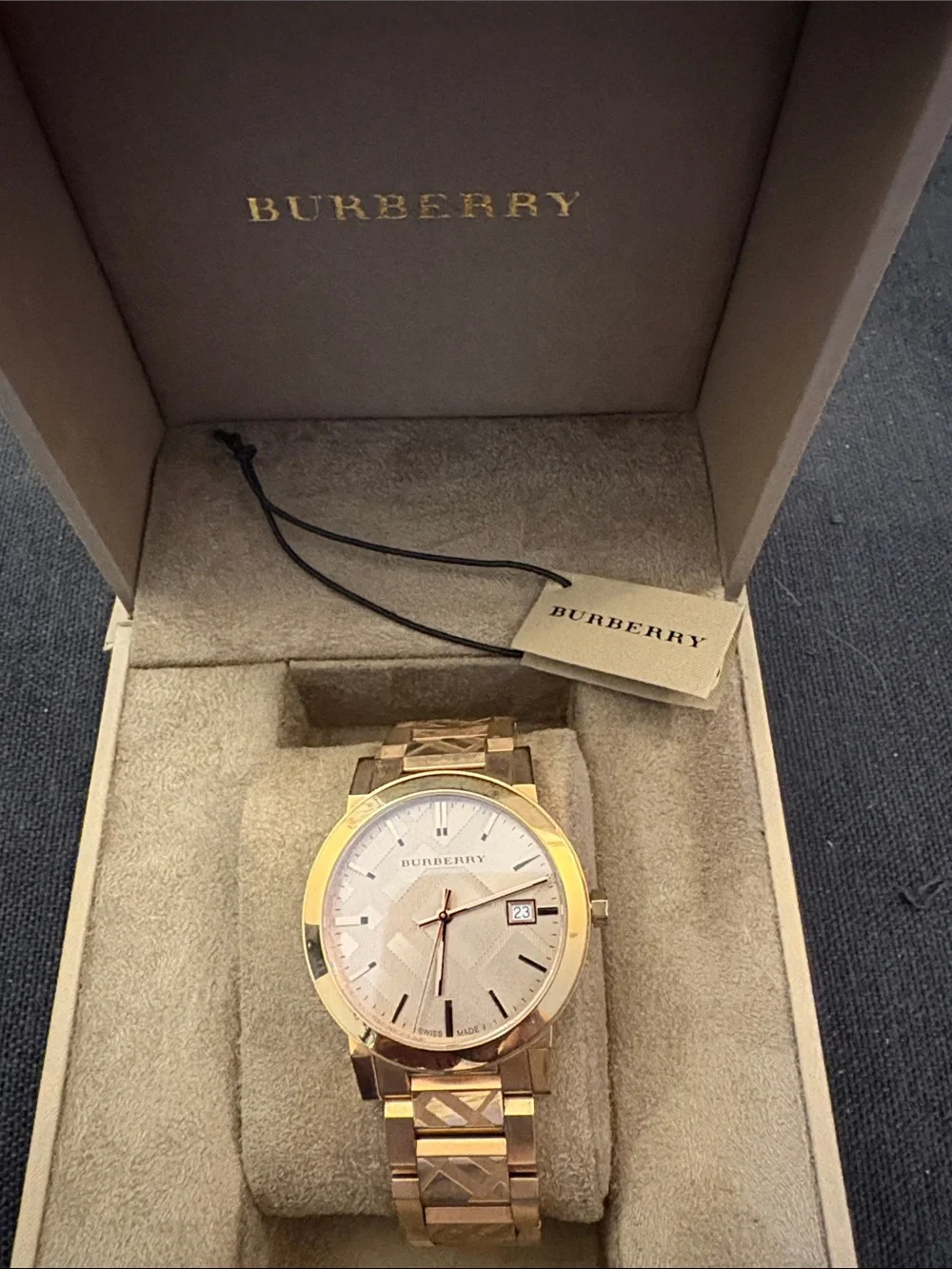 Burberry stylish watch