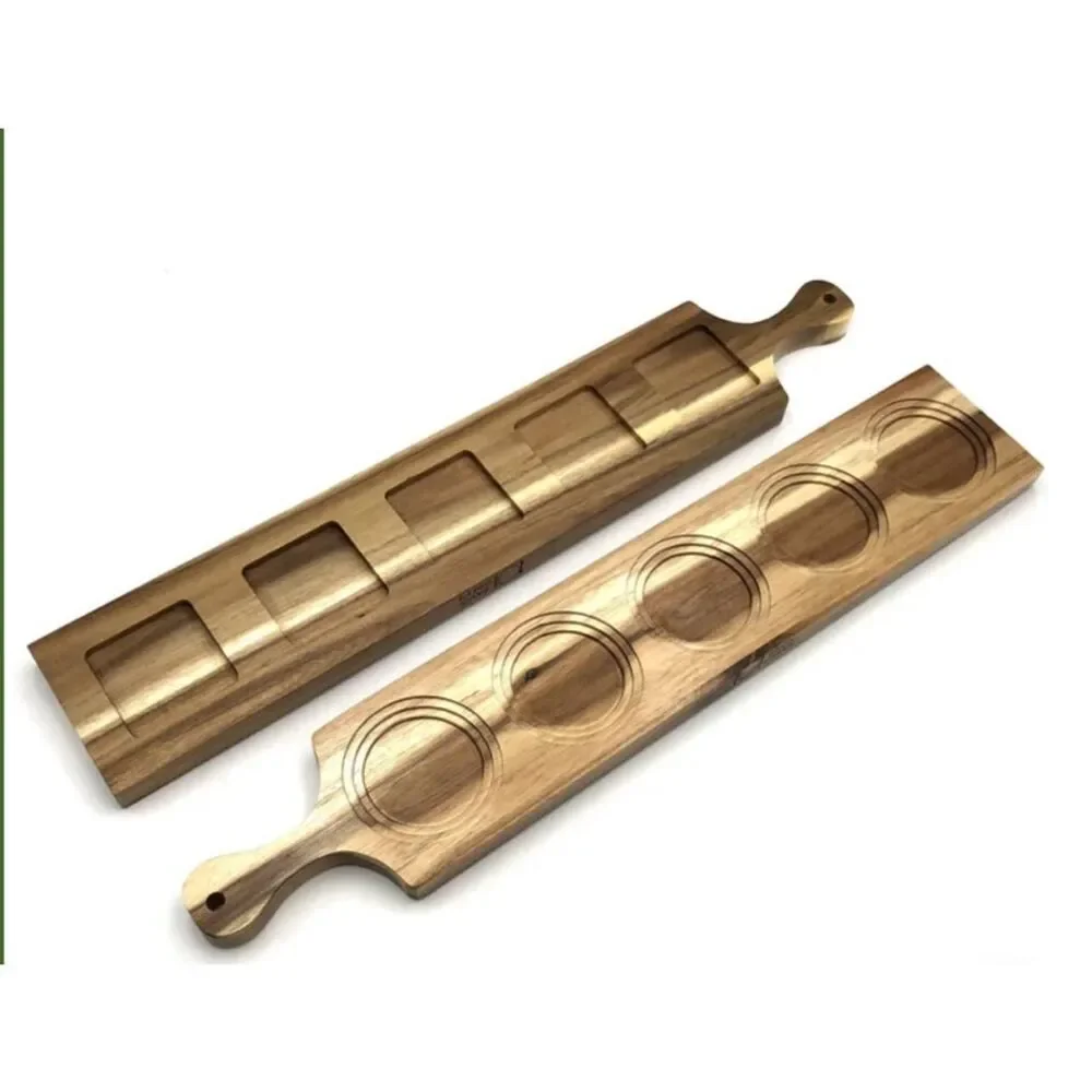 Zavis Green Acacia 5-Hole Double-Sided Flight‎ Board 22