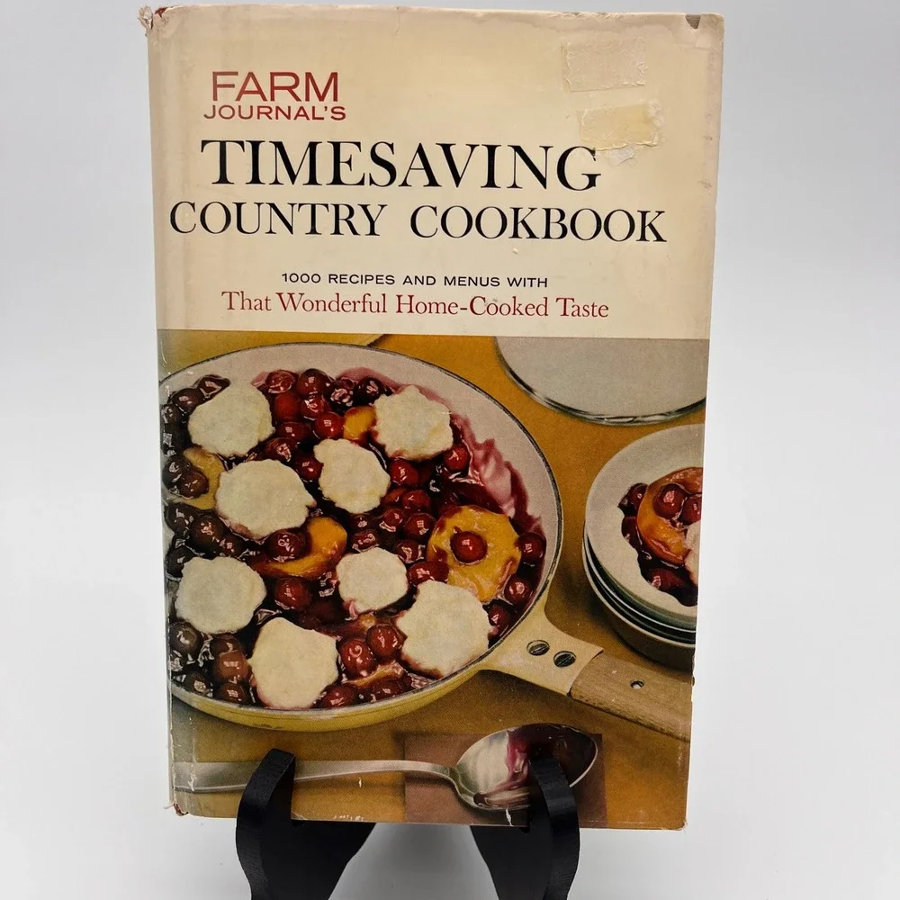 Farm Journal Timesaving Country Cookbook 1961 First Edition Nell Nichols Vintage