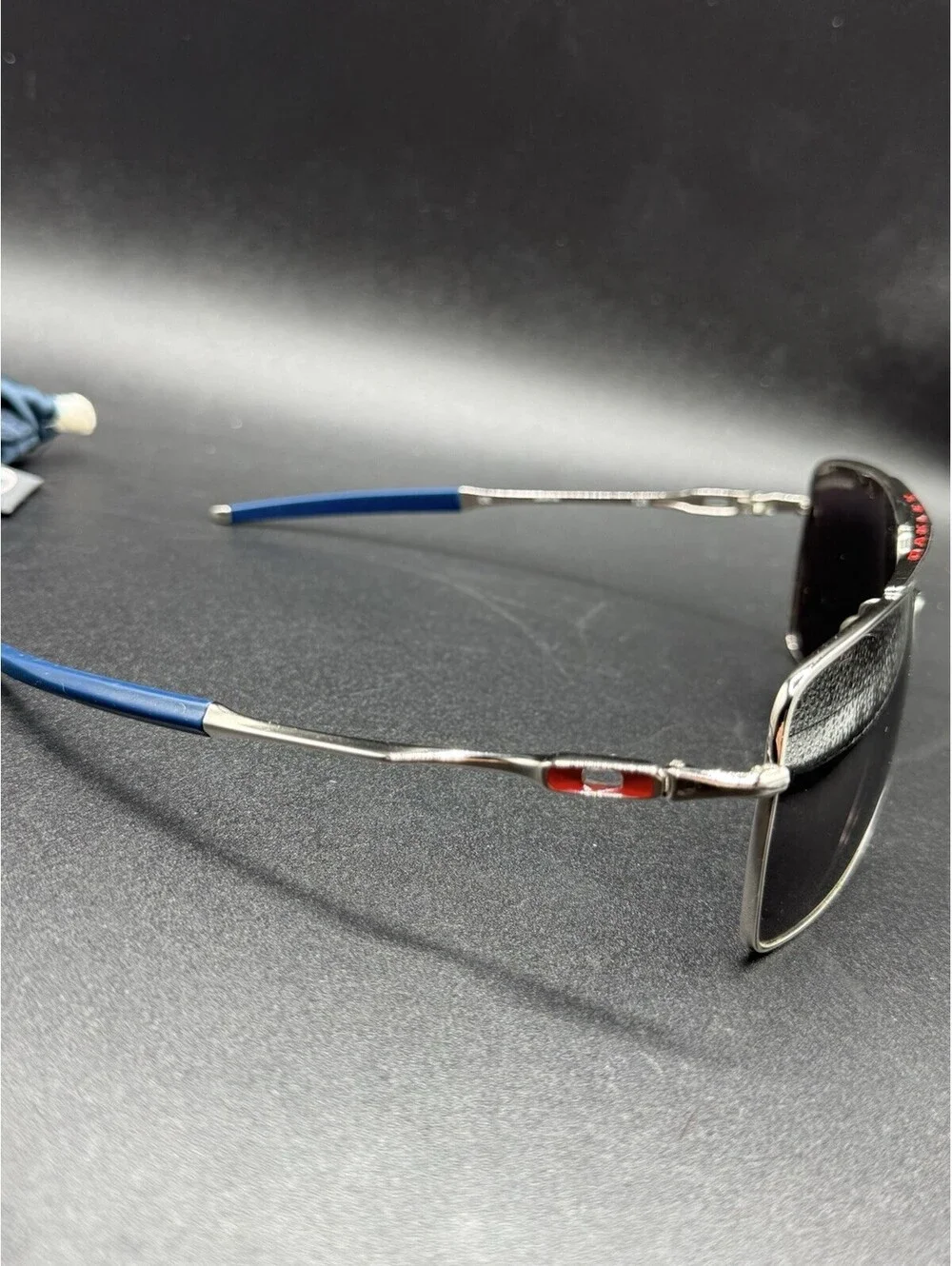 Oakley Deviation Polished Chrome/Grey Lenses OO4061-09 Team USA